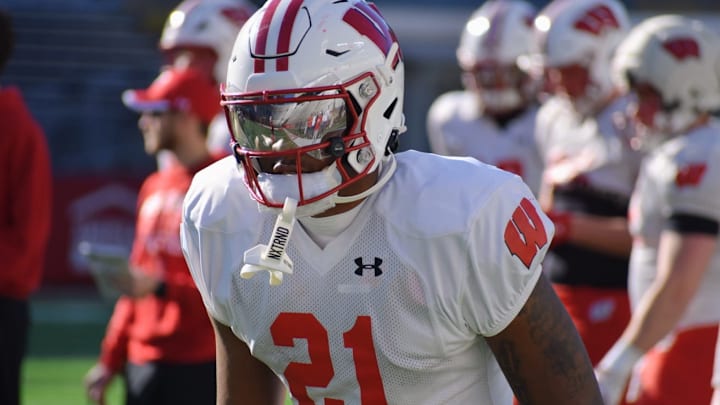 Wisconsin running back Bryan Jackson.