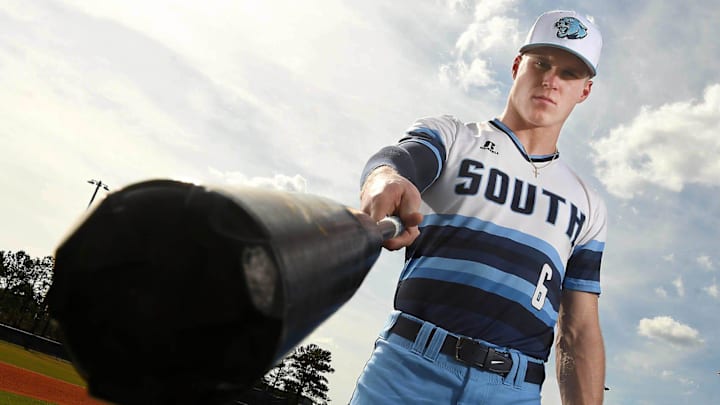South Brunswick's Walker Jenkins Feb. 8, 2023 at South Brunswick's baseball field in Southport, N.C.

Wlm Walker1