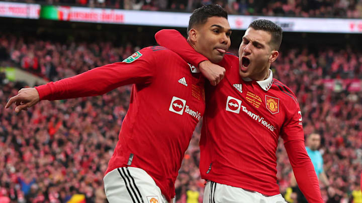 Casemiro scored seven times for Man Utd in 2022/23