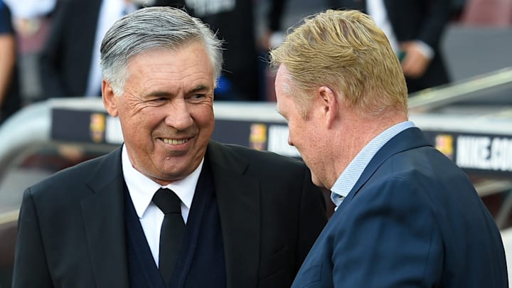 Carlo Ancelotti et Ronald Koeman.