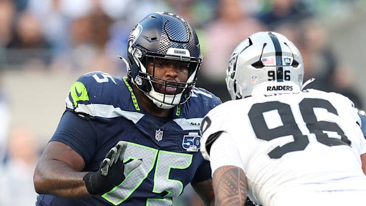 Seattle Seahawks guard Anthony Bradford Seattle Seahawks guard Anthony Bradford