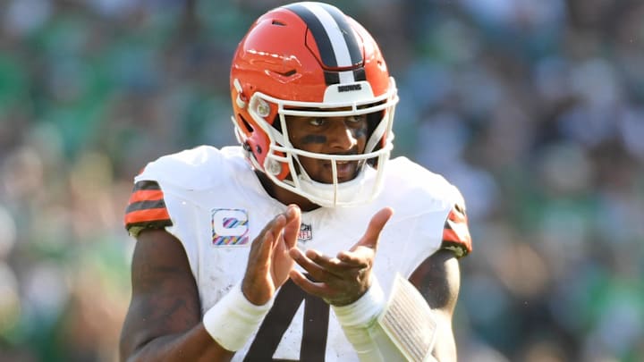 Cleveland Browns quarterback Deshaun Watson