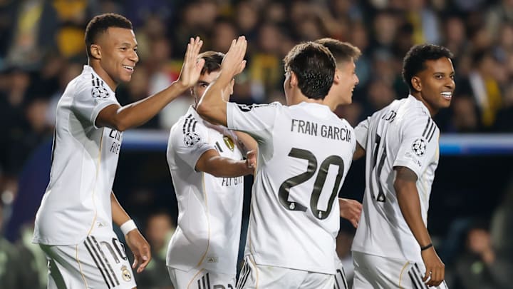 Real Madrid está entre os clubes com 100% de aproveitamento na Champions League 2025/26