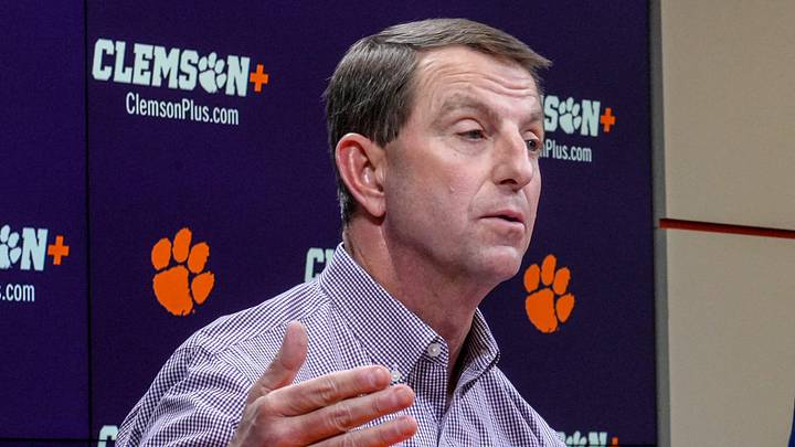 Clemson head coach Dabo Swinney was left out of the top two spots on On3's ACC coach power ranking. Clemson head coach Dabo Swinney was left out of the top two spots on On3's ACC coach power ranking.