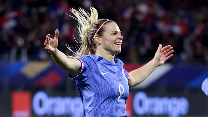 Eugenie Le Sommer prête pour le premier match de la Coupe du monde 2023.