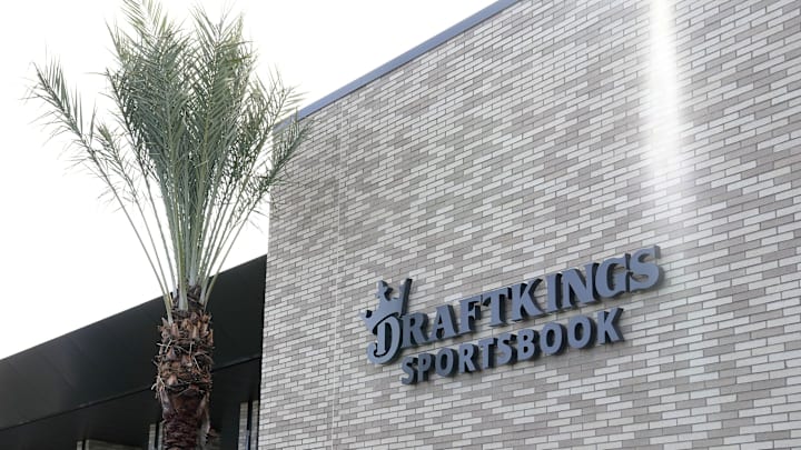 Draftkings Sportsbook at the WM Phoenix Open at TPC Scottsdale on Feb 9, 2024. Draftkings Sportsbook at the WM Phoenix Open at TPC Scottsdale on Feb 9, 2024.