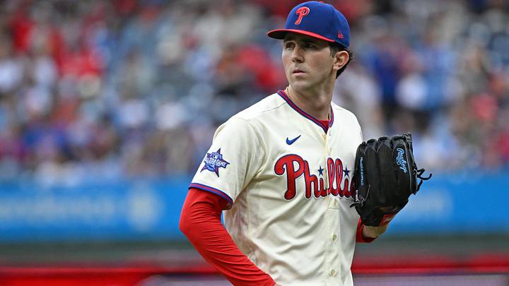 Philadelphia Phillies pitcher Andrew Painter. Philadelphia Phillies pitcher Andrew Painter.