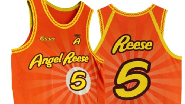 Angel Reese x Reese's Jersey Drop