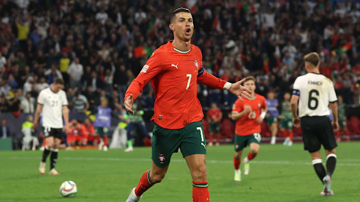 Tras marcar ante Alemania en semis de Nations League, Cristiano Ronaldo le saca más goles de ventaja a Messi