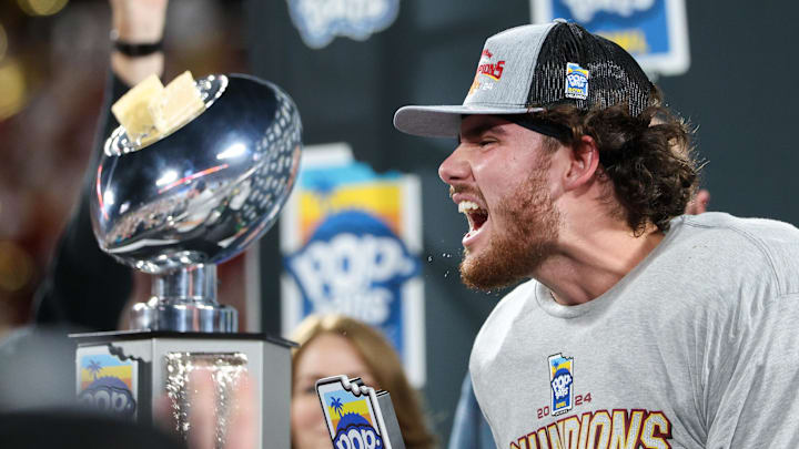 Rocco Becht used a portion of his NIL money to purchase gaming systems for the Pediatric Unit at Mary Greeley Medical Center in Ames. Rocco Becht used a portion of his NIL money to purchase gaming systems for the Pediatric Unit at Mary Greeley Medical Center in Ames.