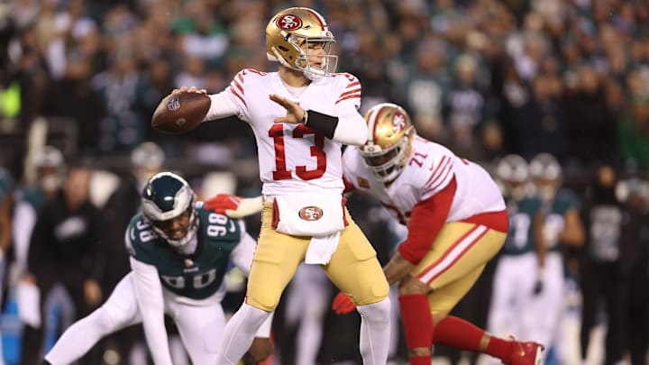 San Francisco 49ers quarterback Brock Purdy (13)