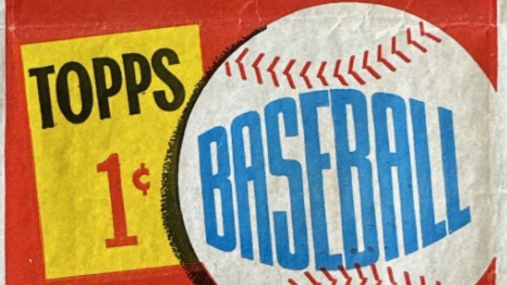 1960 Topps Baseball Wrapper 1960 Topps Baseball Wrapper
