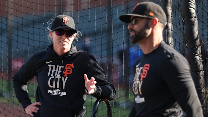 Division Series - Los Angeles Dodgers v San Francisco Giants - Game One