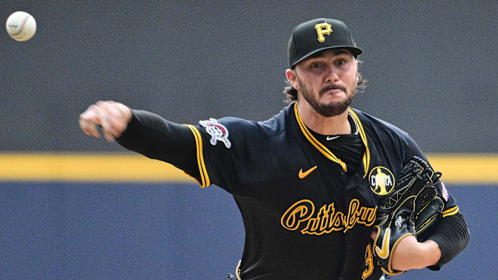 Pittsburgh Pirates starting pitcher Paul Skenes Pittsburgh Pirates starting pitcher Paul Skenes