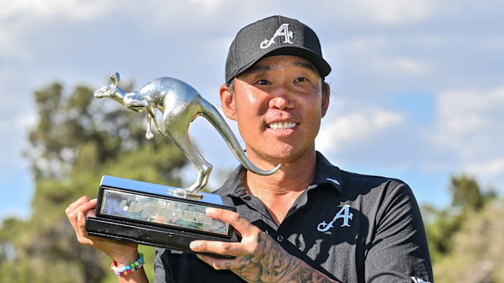 Anthony Kim won his first professional golf title in over a decade at LIV Golf Adelaide.