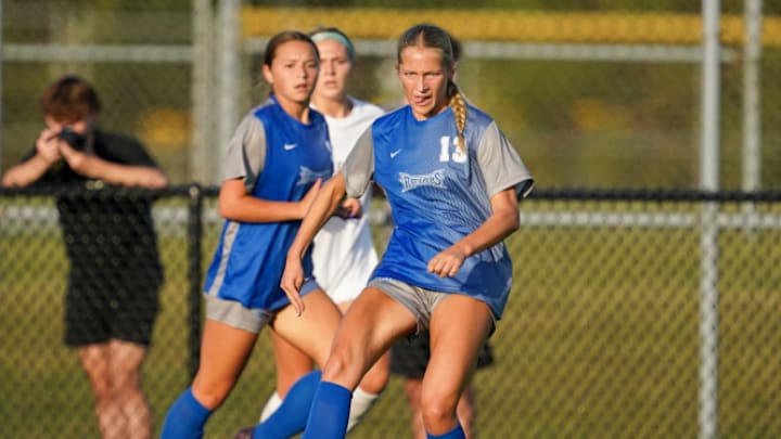 Hamilton Southeastern vs. Noblesville in Indiana Varsity high school girls soccer showdown - Aug. 30, 2025