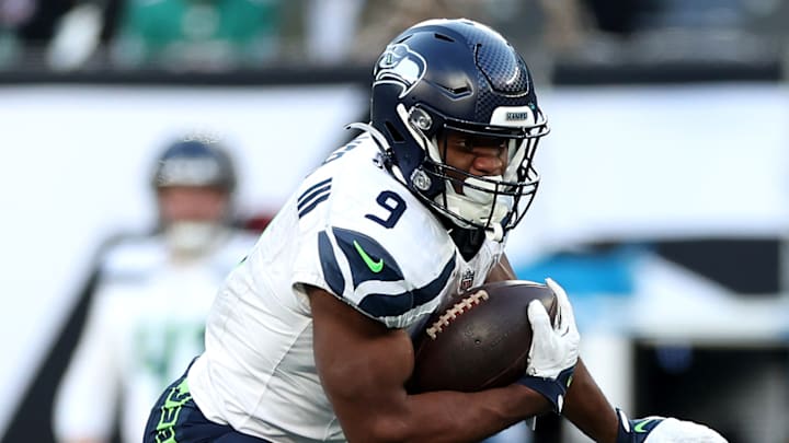 Kenneth Walker of the Seattle Seahawks
