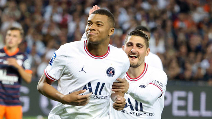 Artilheiro da Ligue 1 com 25 gols, Mbappé foi campeão com o PSG e pode estar de saído do clube 