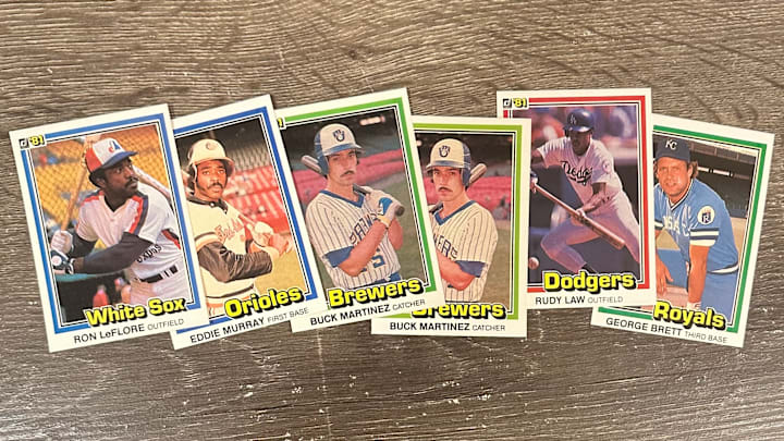 Assorted 1981 Donruss baseball cards Assorted 1981 Donruss baseball cards