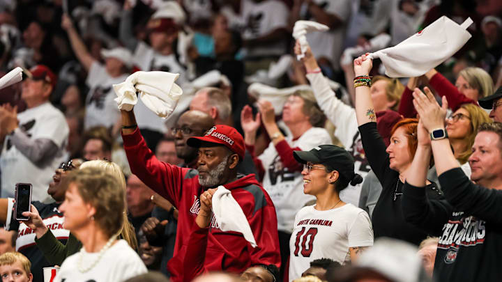 South Carolina basketball fans