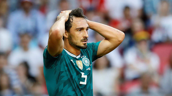 War 2018 Teil des WM-Kaders: Mats Hummels War 2018 Teil des WM-Kaders: Mats Hummels