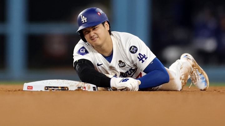 Shohei Ohtani está jugando con molestias la Serie Mundial 