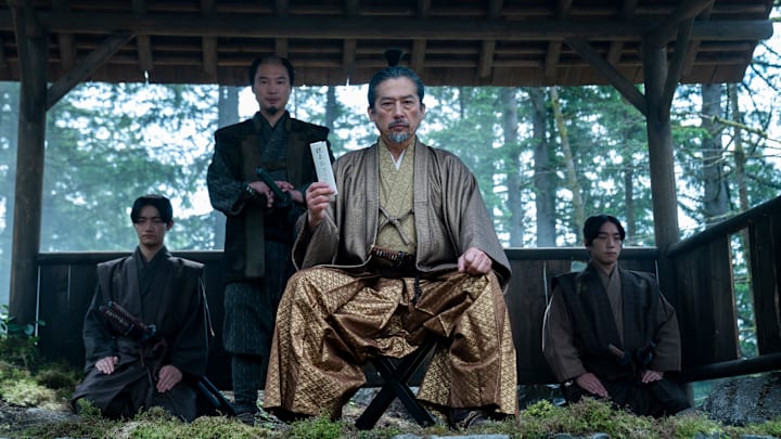 “SHOGUN” — "A Dream of a Dream" — Episode 10. Pictured (L-R): Hiroto Kanai as Kashigi Omi, Hiroyuki Sanada as Yoshii Toranaga.