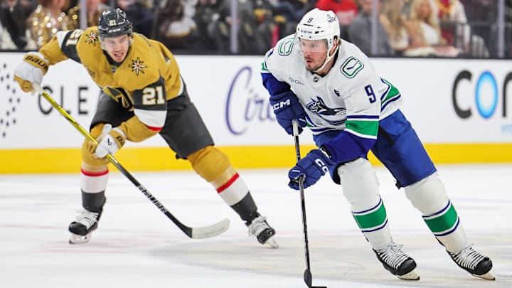 Vancouver Canucks v Vegas Golden Knights