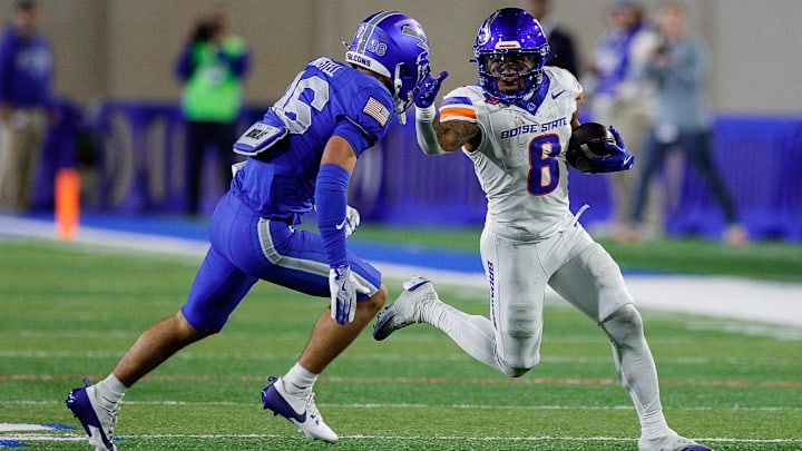 Boise State running back Malik Sherrod. Boise State running back Malik Sherrod.