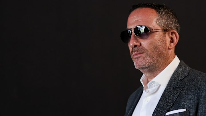 Sep 21, 2025; Philadelphia, Pennsylvania, USA; Philadelphia Eagles general manager Howie Roseman walks out of the team tunnel before a game against the Los Angeles Rams at Lincoln Financial Field. Sep 21, 2025; Philadelphia, Pennsylvania, USA; Philadelphia Eagles general manager Howie Roseman walks out of the team tunnel before a game against the Los Angeles Rams at Lincoln Financial Field.