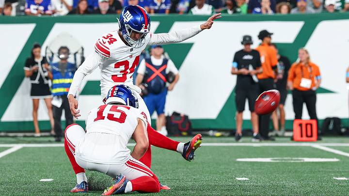 New York Giants - placekicker Dominic Zvada