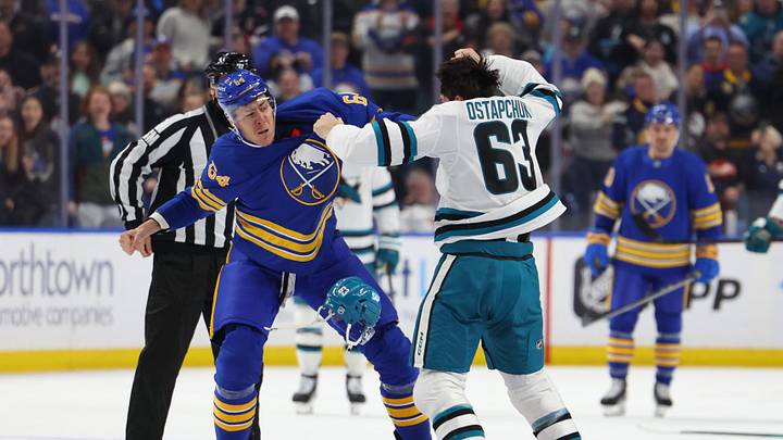 Buffalo Sabres defenseman Logan Stanley
