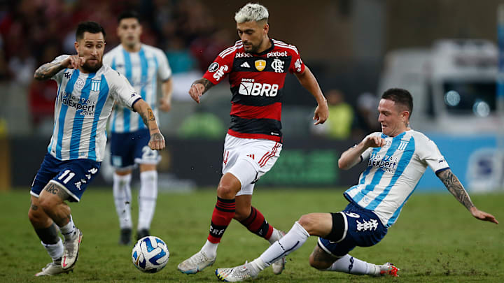 Flamengo e Racing se enfrentaram pela última vez em 2023 Flamengo e Racing se enfrentaram pela última vez em 2023