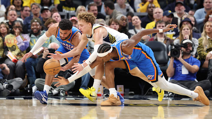 Oklahoma City Thunder v Indiana Pacers Oklahoma City Thunder v Indiana Pacers