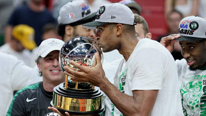 Horford celebró el título del Este en la NBA