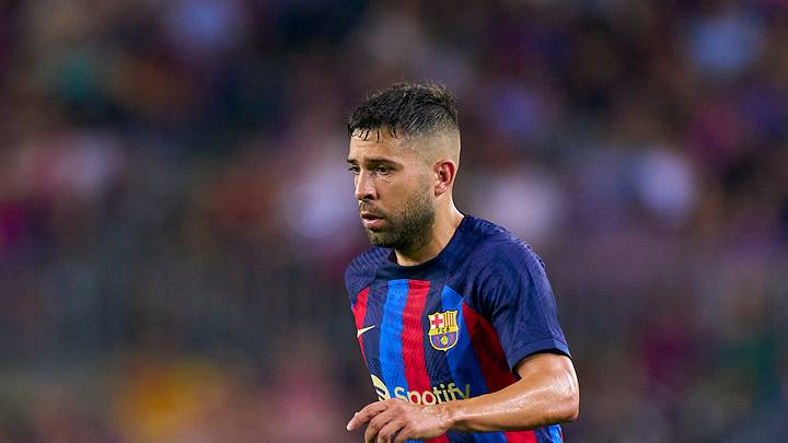 Jordi Alba contra el Viktoria Plzen