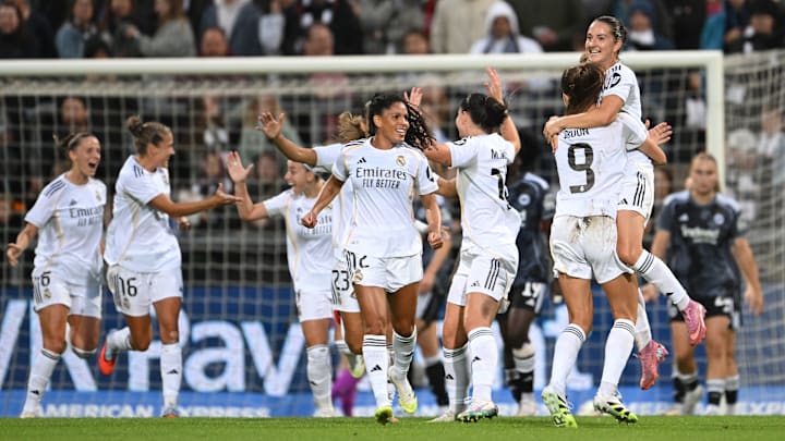 Real Madrid fica perto da fase de liga da Champions Feminina Real Madrid fica perto da fase de liga da Champions Feminina