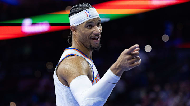 New York Knicks guard Josh Hart. New York Knicks guard Josh Hart.