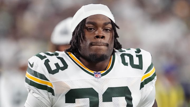 Green Bay Packers running back Emanuel Wilson