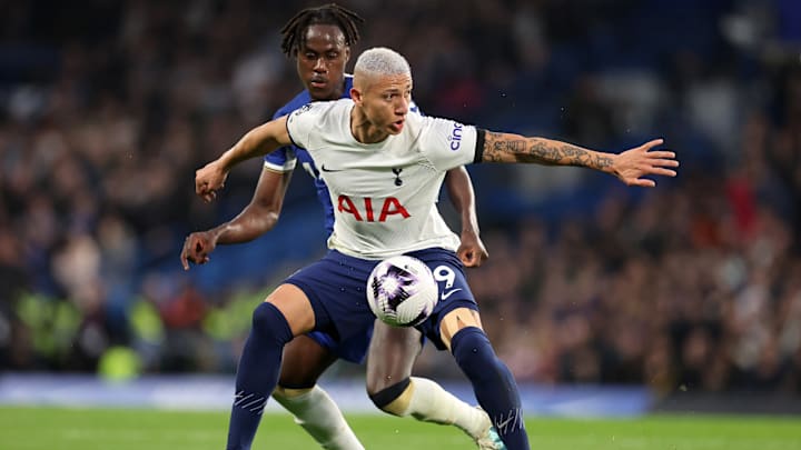 Sem jogar desde o início de fevereiro, Richarlison pode ser a novidade no time de Postecoglu; último gol dele foi no final de janeiro, contra o Leicester