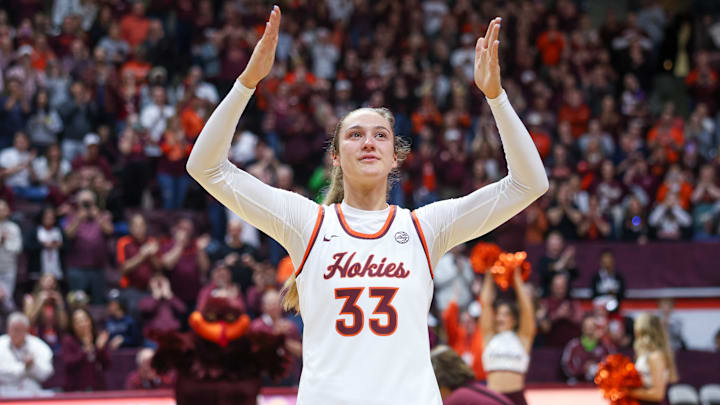 The greatest player in Virginia Tech history. Elizabeth Kitley.