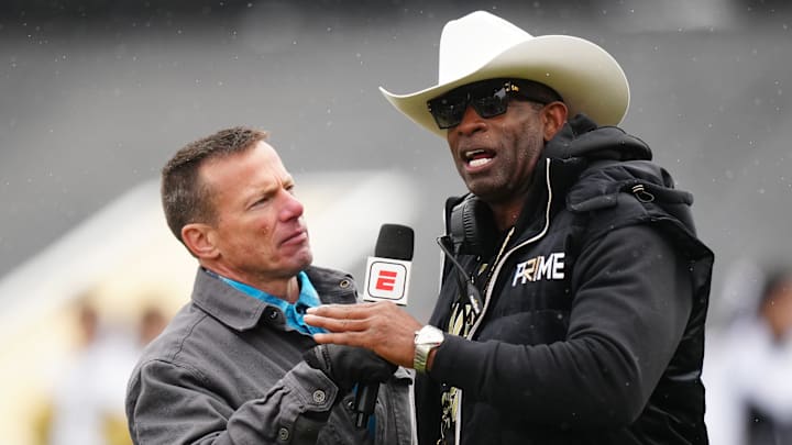 Colorado head coach Deion Sanders
