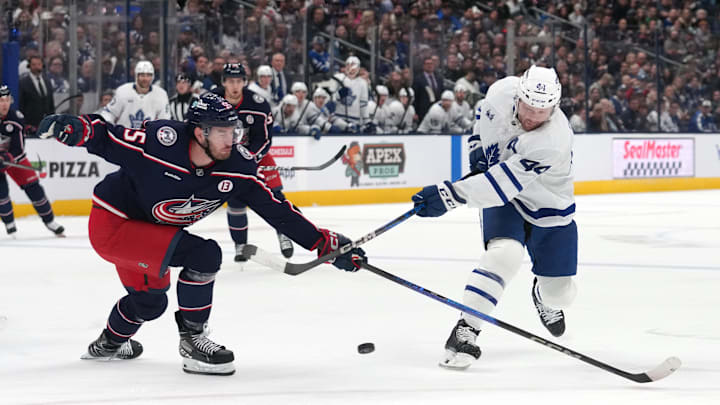 Toronto Maple Leafs v Columbus Blue Jackets