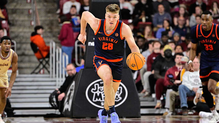 Thijs De Ridder and Virginia are big home favorites against Pitt.