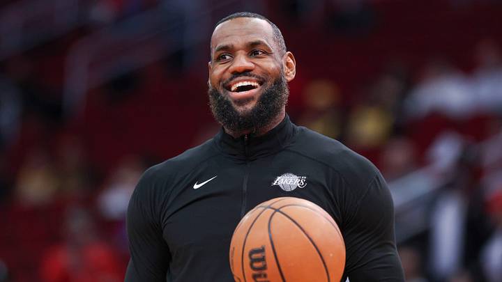 Former Los Angeles Lakers forward LeBron James.