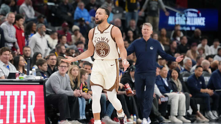 Kerr was ejected for the first time this season on Monday night. Kerr was ejected for the first time this season on Monday night.