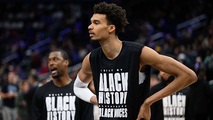 Victor Wembanyama ha actuado durante dos temporadas en la NBA, aunque en la última justo espació la mitad del calendario