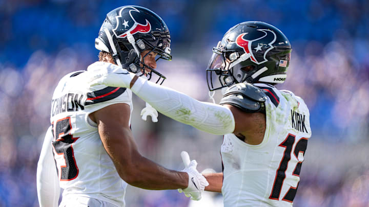 After re-aggravating a hamstring injury, Christian Kirk will be unable to go when the Houston Texans visit the Seattle Seahawks on Monday night