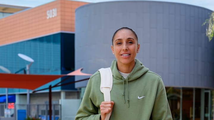 WNBA legend Diana Taurasi poses WNBA legend Diana Taurasi poses