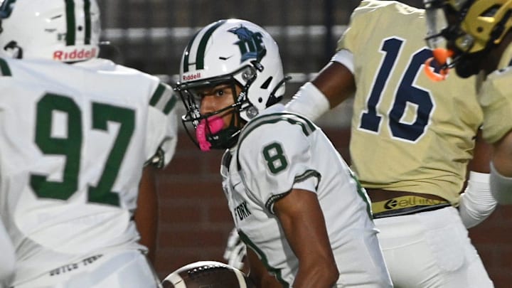 The Spartanburg Vikings played the Dutch Fork Silver Foxes in high school football at Spartanburg High School on Aug. 30, 2024.